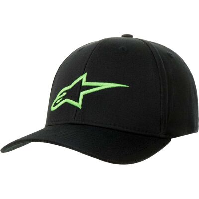 Casquette Ageless Curved Flexfit by alpinestars noir-vert L/XL (58-61 cm) Herren - Publicité Casquette Ageless Curved Flexfit by alpinestars noir-vert L/XL (58-61 cm) Herren - Publicité