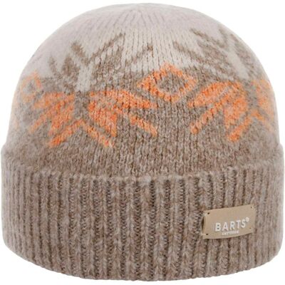 Bonnet Beanie Snowflake Fairywren by Barts beige One Size Damen - Publicité Bonnet Beanie Snowflake Fairywren by Barts beige One Size Damen - Publicité