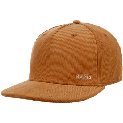 Casquette en Velours Tenkan Flat Brim by Barts châtain One Size Unisex - Publicité Casquette en Velours Tenkan Flat Brim by Barts châtain One Size Unisex - Publicité