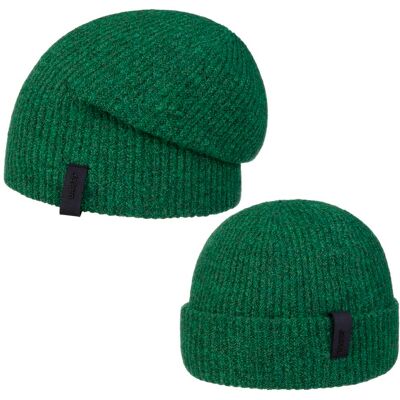 Bonnet Beanie Rhodoz 2-Way by Barts vert One Size Unisex - Publicité Bonnet Beanie Rhodoz 2-Way by Barts vert One Size Unisex - Publicité