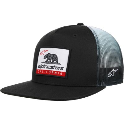 Casquette Cali Gradient by alpinestars noir-blanc One Size Unisex - Publicité Casquette Cali Gradient by alpinestars noir-blanc One Size Unisex - Publicité