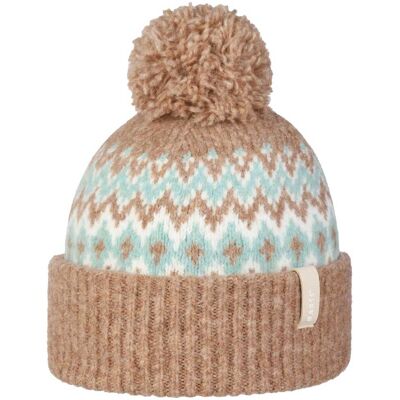 Bonnet à Pompon Nakarah by Barts beige One Size Damen - Publicité Bonnet à Pompon Nakarah by Barts beige One Size Damen - Publicité