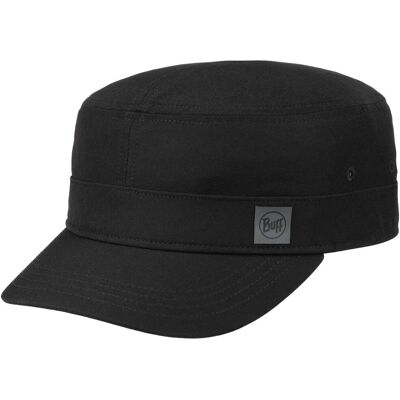 Casquette Militaire Solid Khaki by BUFF noir S/M (54-57 cm) Unisex - Publicité Casquette Militaire Solid Khaki by BUFF noir S/M (54-57 cm) Unisex - Publicité