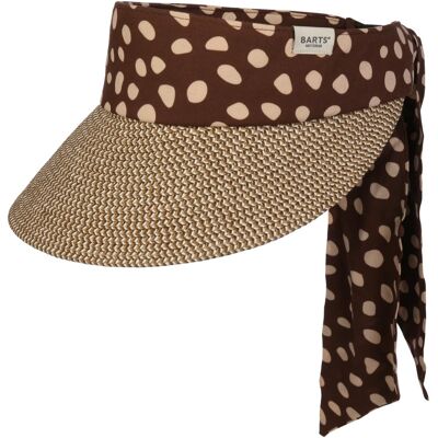 Visière Wupsder Dots by Barts marron-beige One Size Damen - Publicité Visière Wupsder Dots by Barts marron-beige One Size Damen - Publicité
