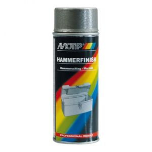 Bombe peinture Effet martele Gris Motip 400 ml M04014