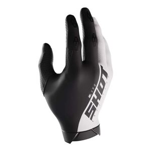 Gants cross Shot Lite noir/blanc- 07 blanc 07 male