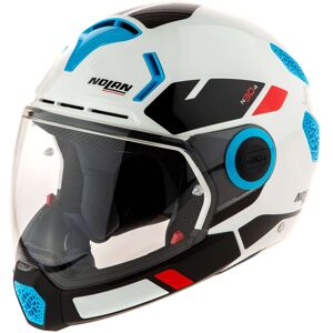 Casque transformable Nolan N30-4 VP Blazer blanc- L bleu L female