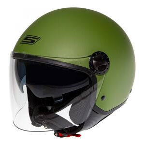Casque jet S-Line S706 R-Fully vert army- XS XS