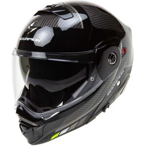 Casque modulable Scorpion ADX-2 Camino noir/argent/jaune fluo (ECE 22- jaune M female