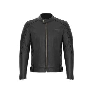 Blouson cuir Gasoline GT Trophy noir- M noir M male