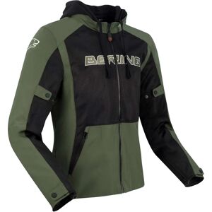 Blouson textile Bering Spirit noir/kaki- L vert L male