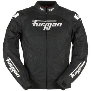 Blouson textile Furygan Atom Vented Evo noir/blanc- 4XL blanc 4XL male