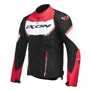 Blouson textile Ixon Striker Air WP noir/blanc/rouge- L rouge L male