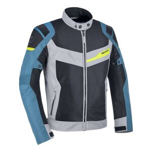 Blouson textile Oxford Dakar Dry2Dry Air silver/blue/yellow fluo- 2XL jaune 2XL male