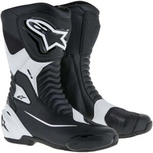 Bottes Alpinestars SMX S noir/blanc- 44 noir 44 male