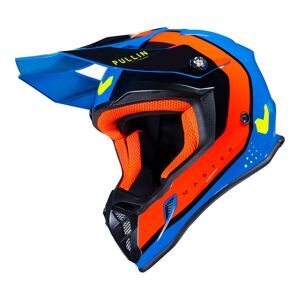 Casque cross Pull-in Master bleu orange- M orange M female