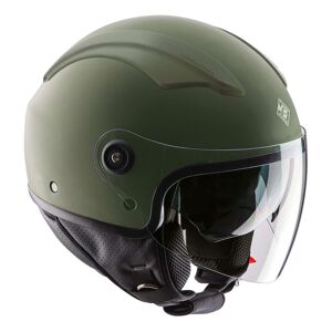 Casque demi-jet Tucano Urbano ELaTop vert airborne mat- S vert S female