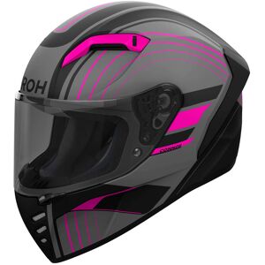 Casque integral Airoh Connor Archieve pink matt- M noir M female