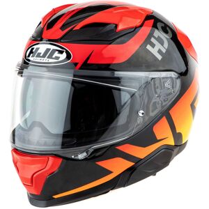 Casque integral HJC F71 Bard MC1 noir/rouge/orange- S orange S female