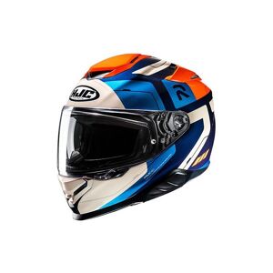 Casque integral HJC RPHA 71 Cozad MC27 bleu/blanc/orange- M orange M female