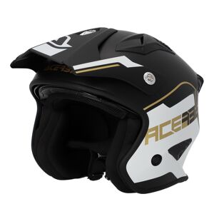 Casque jet Acerbis Aria 22.06 blanc/noir/or- XL XL female