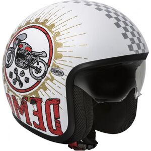 Casque jet Premier VINTAGE SD8BM blanc mat- L blanc L female