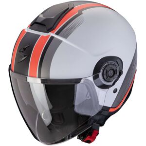 Casque jet Scorpion Exo-City II Vel gris/rouge mat- S rouge S female