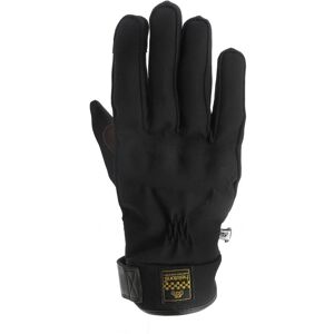 Gants cuir et textile hiver Helstons Justin noir/marron- T9 marron T9 male