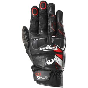 Gants cuir Furygan STYG10 noir/blanc/rouge- XL rouge XL male