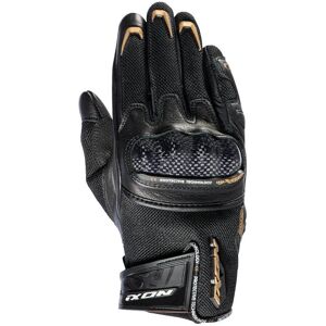 Gants cuir/textile ete femme Ixon RS Rise Air Lady noir/or- L L female