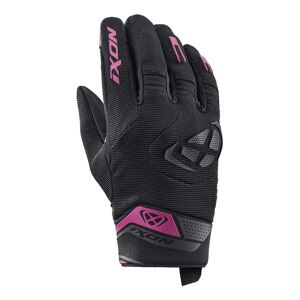 Gants cuir/textile femme Ixon Mig 2 Lady noir/fuschia- M rose M female