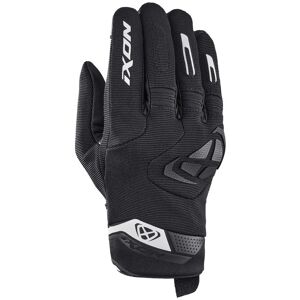 Gants cuir/textile Ixon Mig 2 noir/blanc- M blanc M male