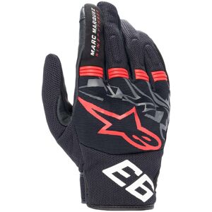 Gants moto Alpinestars MM93 Losail v2 noir/rouge/gris fonce- M M male