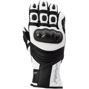 Gants moto cuir RST Sport Mid Waterproof blanc/noir- M noir M male