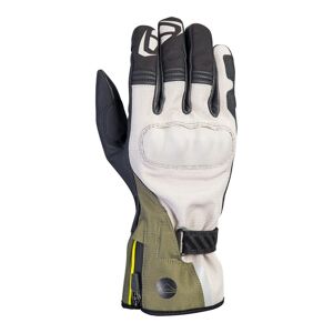 Gants textile/cuir Ixon MS Loki grege/kaki/noir- XL noir XL male