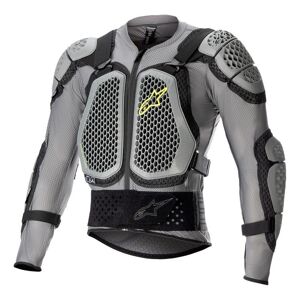 Gilet de protection Alpinestars Bionic Action V2 gris/noir/jaune fluo- noir 2XL male