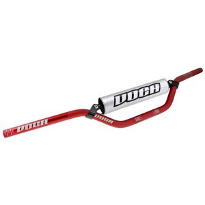 Guidon Voca Racing cross 22.2mm rouge mousse argent