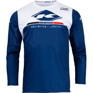 Maillot cross Kenny Track Raw navy/blanc/rouge- S bleu S male