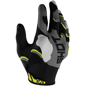 Gants moto Shot Drift Camo jaune fluo- 10 jaune 10 male