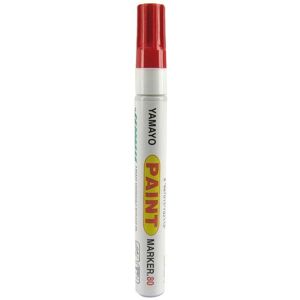 TNT Tuning Stylo marqueur indelebile pour pneus- Rouge