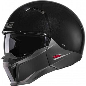 Casque jet HJC i20 metal noir brillant- L noir L female