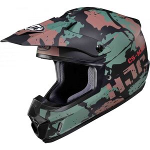 Casque cross HJC CS-MX II Ferian MC4SF camouflage marron/vert/noir mat noir M female