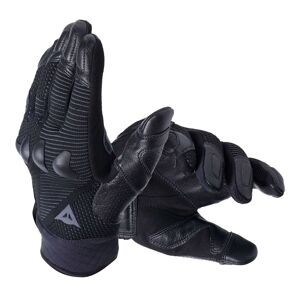 Gants cuir/textile femme Dainese Unruly Woman Ergo-Tek noir/anthracite M female