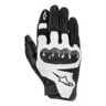 Gants textile/cuir Alpinestars SMX-1 Air V2 noir/blanc- M noir M male