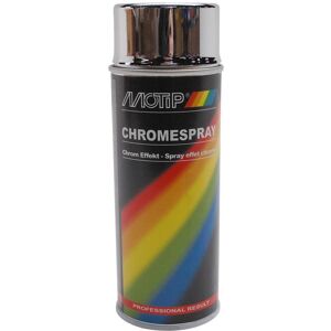 Bombe peinture a Effet chrome Motip 400ml