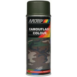 Bombe peinture Camouflage Olive mat RAL 6014 Motip 400 ml M04202