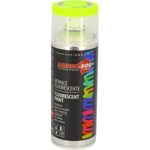 Spray peinture Ambro-Sol effet jaune fluo 400ml