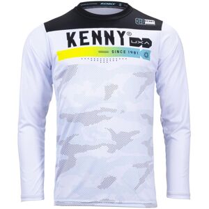 Maillot Kenny Elite Camo White- L noir