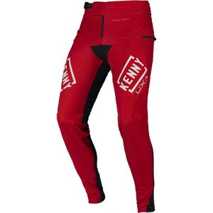 Pantalon VTT Kenny Prolight enfant beige/rouge- 28 rouge