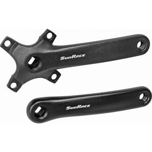 Pedalier velo de VTT SunRace FCM800 a axe carre 175mm noir